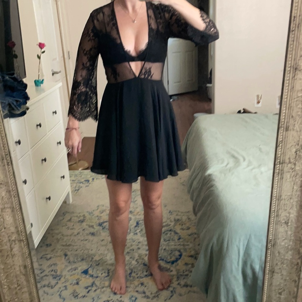 Bebe black dress